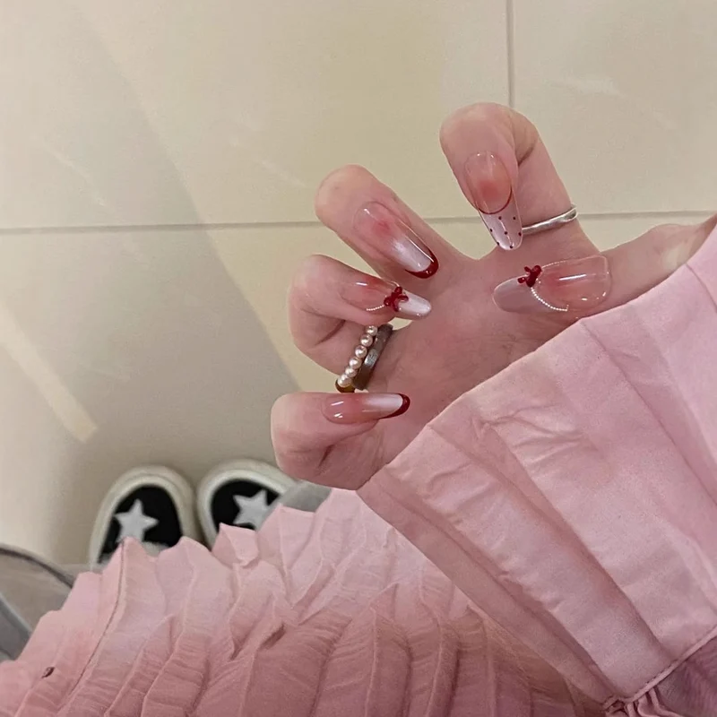 Elegante maßgeschneiderte Acryl-Nagelverlängerungen Karnz