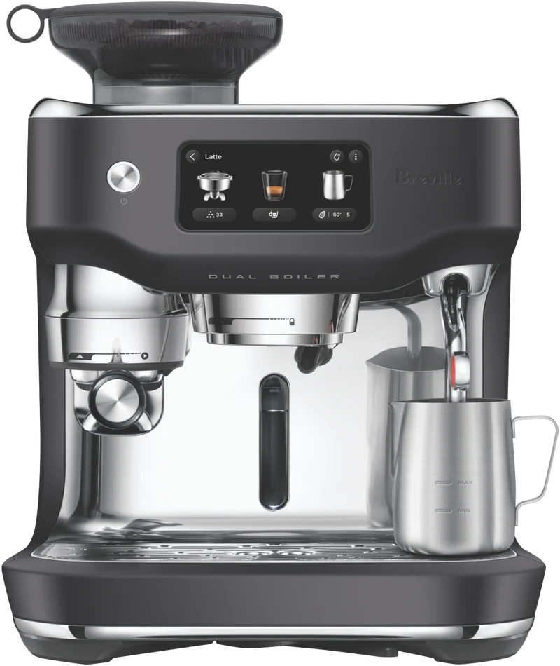 Breville The Oracle Dual Boiler Coffee Machine Black Truffle