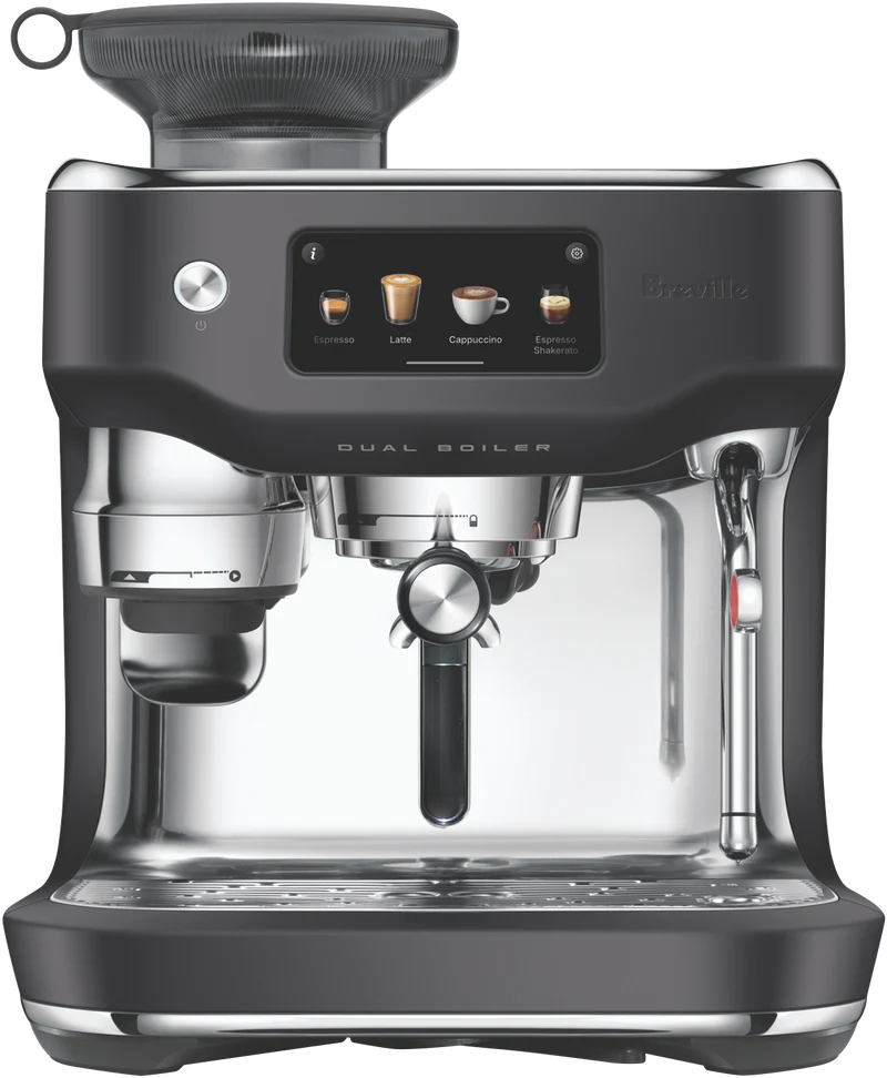 Breville The Oracle Dual Boiler Coffee Machine Black Truffle