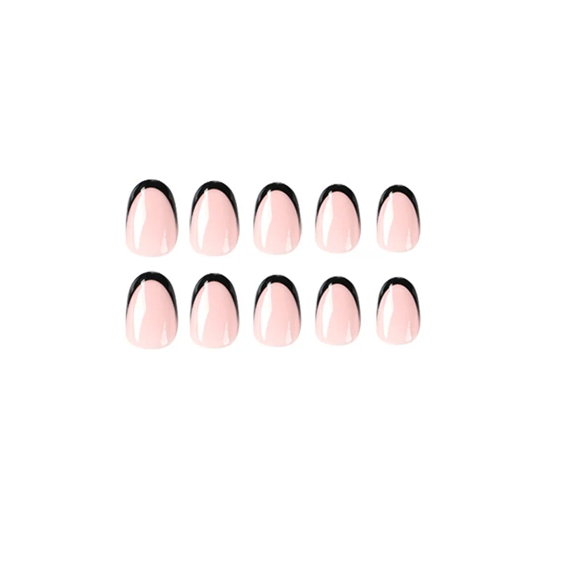 Elegante mandelförmige Nail Art Verbesserungen Karnz