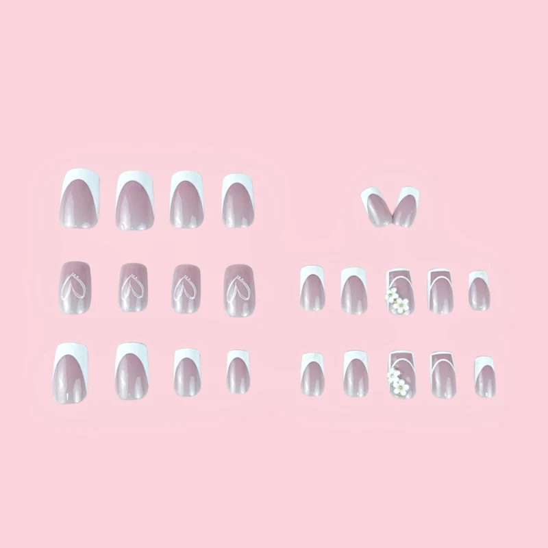 Dekoratives Aufklebe-Nageldesign Karnz