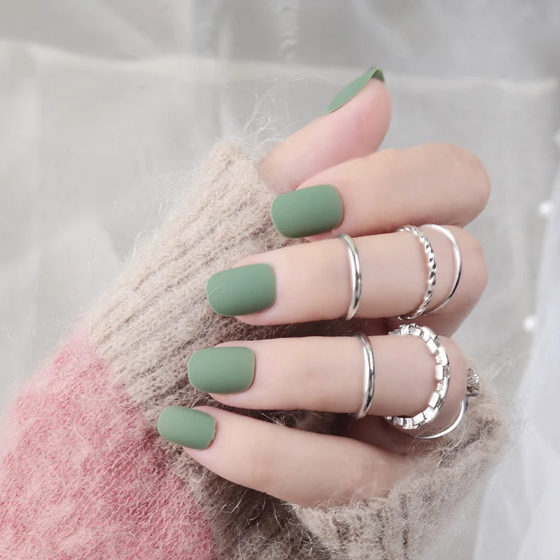 Matte Press-On Nagelset Karnz