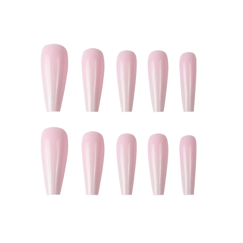 Lange Stiletto Press-On Nagelkunst Karnz