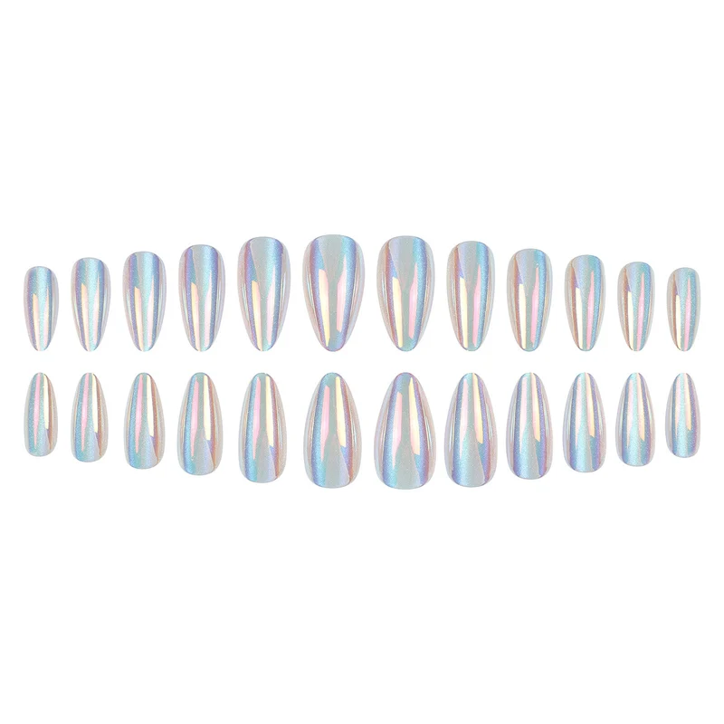 Iridescent Stiletto Nagelkunst Set Karnz