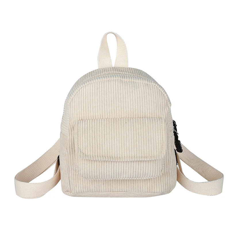 Rucksack aus Samt, kompakt und strapazierfähig