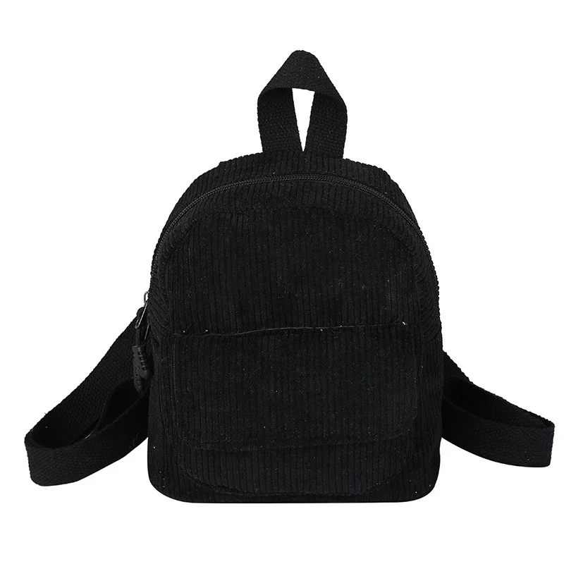 Rucksack aus Samt, kompakt und strapazierfähig
