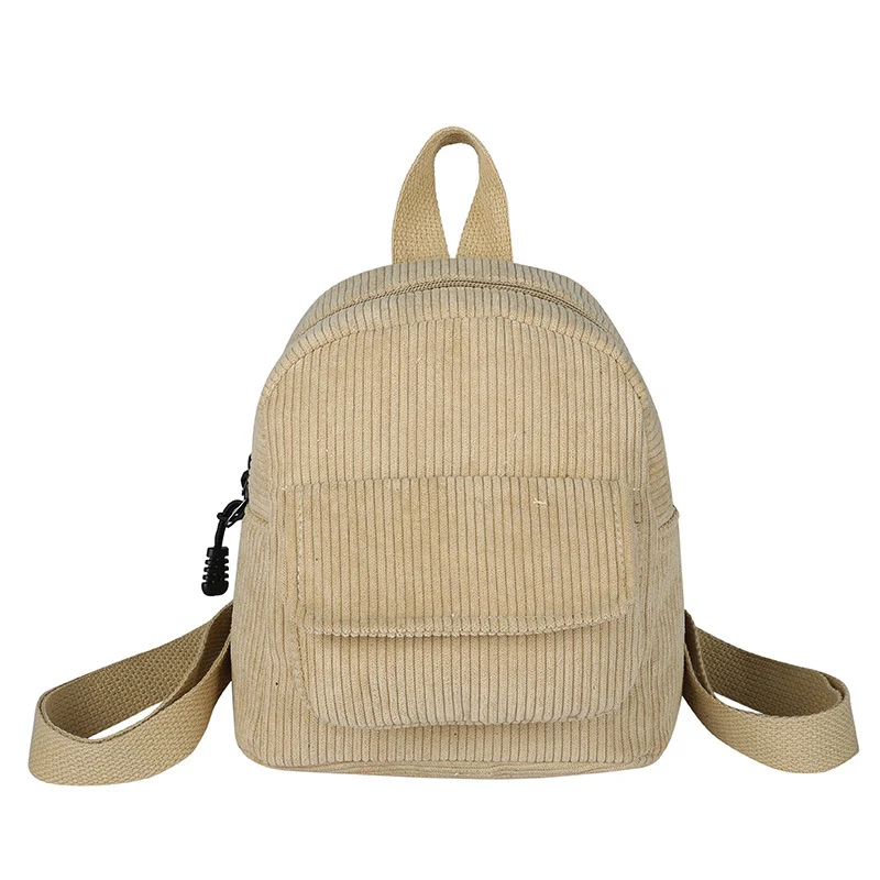 Rucksack aus Samt, kompakt und strapazierfähig