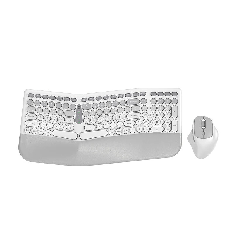 Ergonomische Wireless Tastatur und Maus Combo Karnz
