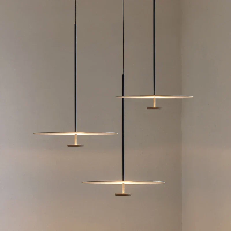 Minimalistische Ring Pendelleuchte, Moderne LED Hängelampe für Esszimmer & Büro | Karnz