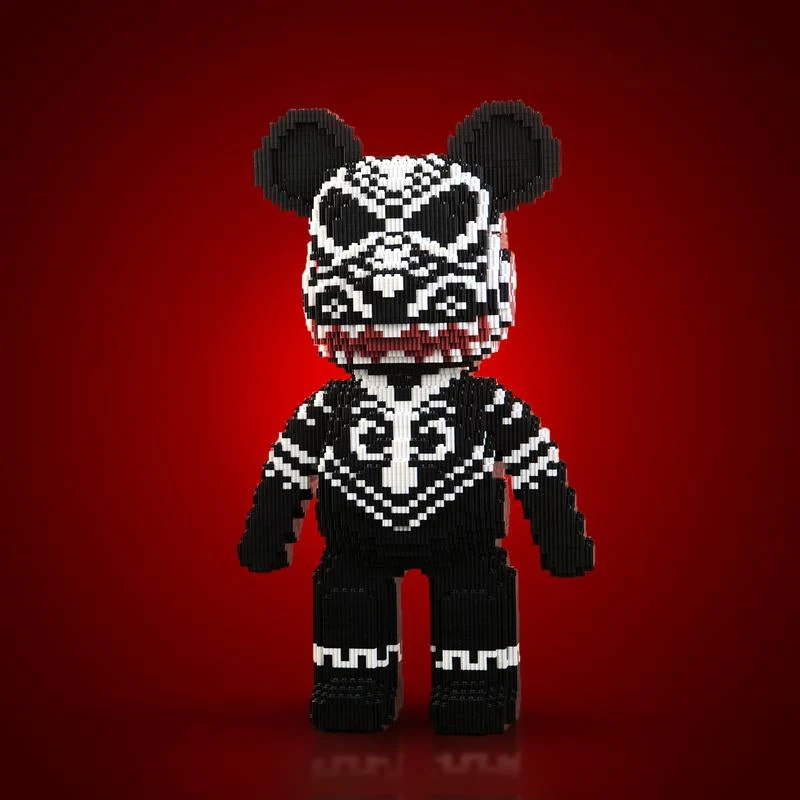 Karnz | DIY Pixel Art Block Bärenfiguren – Kreatives Bauen & Sammlerausstellung