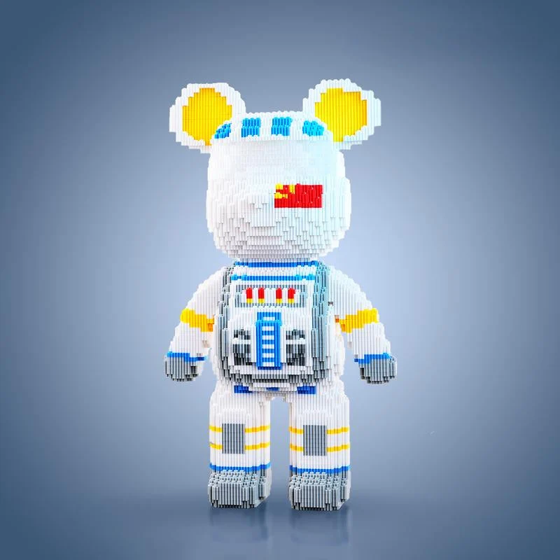 Karnz | DIY Pixel Art Block Bärenfiguren – Kreatives Bauen & Sammlerausstellung
