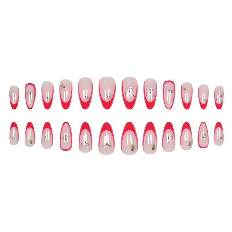 Urlaubs-Themen Press-On Nagelkunst Karnz
