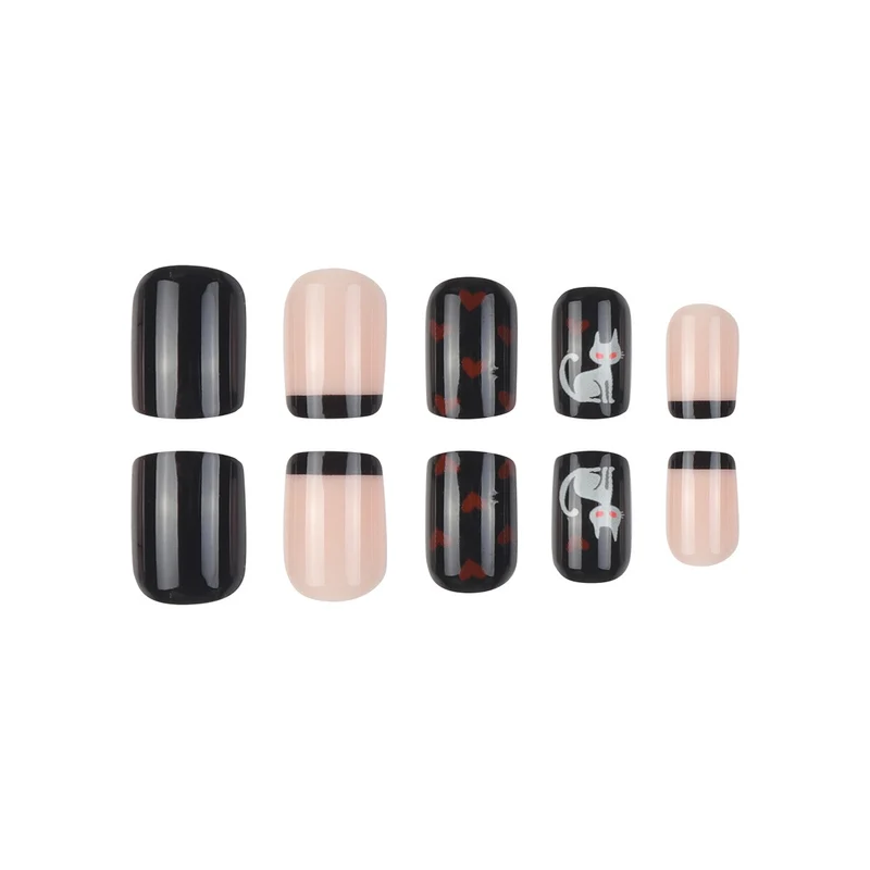Halloween-Themed Press-On Nail Art Set Karnz