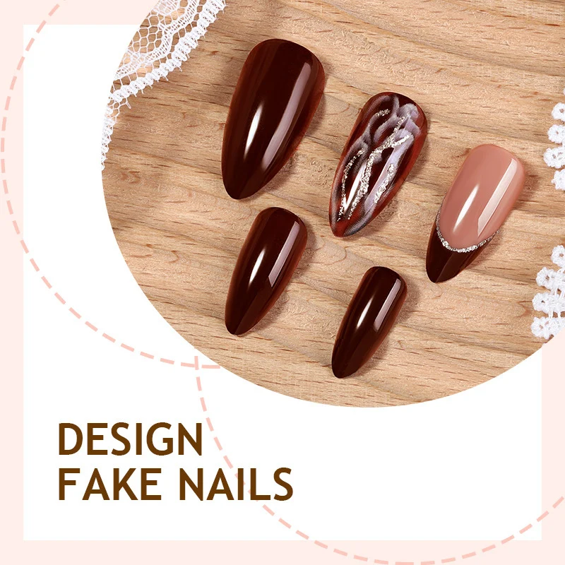 Kunstnagelsticker Set mit eleganten Designs Karnz