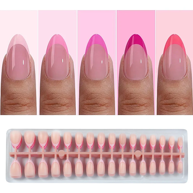 Kunstnagelset mit vielseitigen French-Designs Karnz