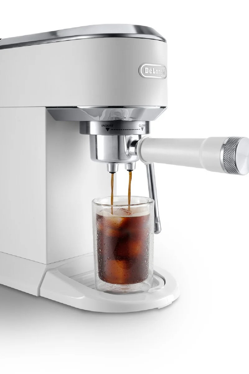 DeLonghi Dedica Duo With Cold Brew Coffee Machine White