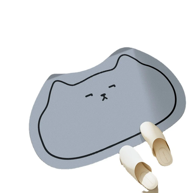 Katzen-Themen-Badmatte