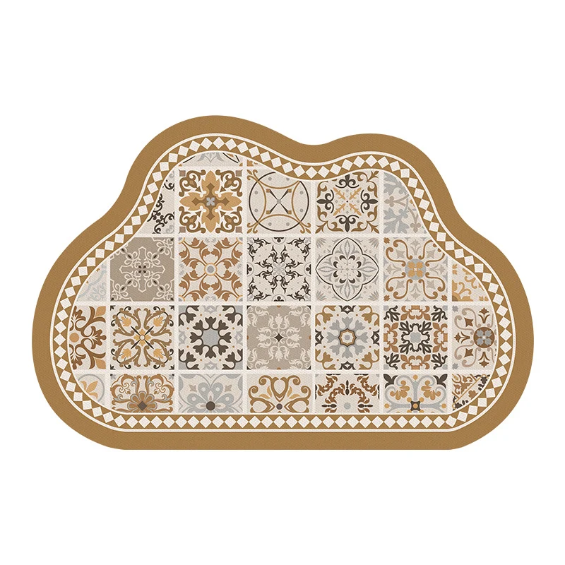 Strukturierte rutschfeste Badematte