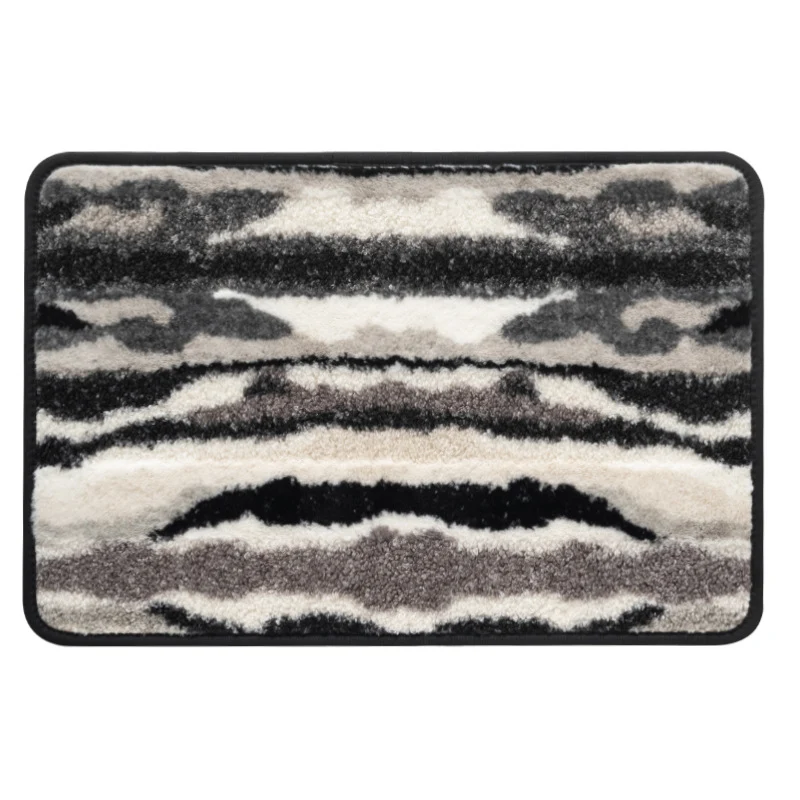Weicher shaggy Badematte