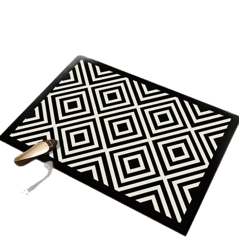 Dekorativer geometrischer Muster-Bodenmatte