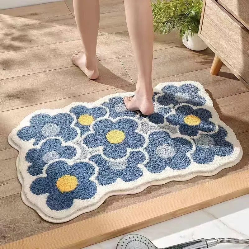 Niedlicher katzenmotivierter Badezimmermatte