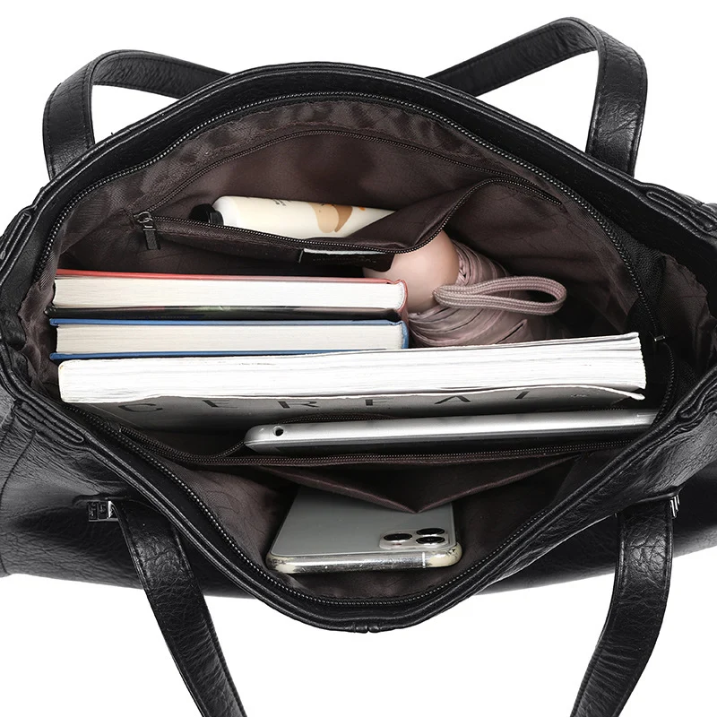 Stilvolle lässige Tasche aus Kunstleder