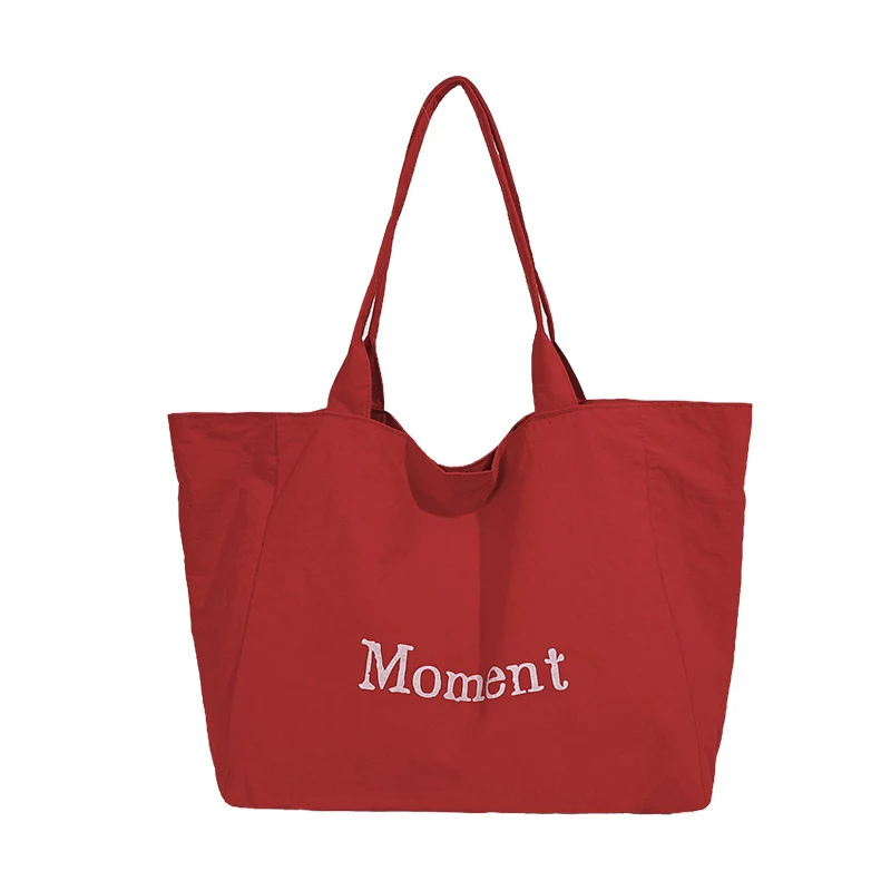 Geräumige Canvas-Shopper-Tasche