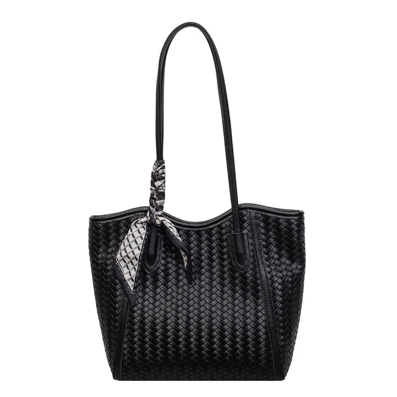 Elegante Gewebte Tote Bag