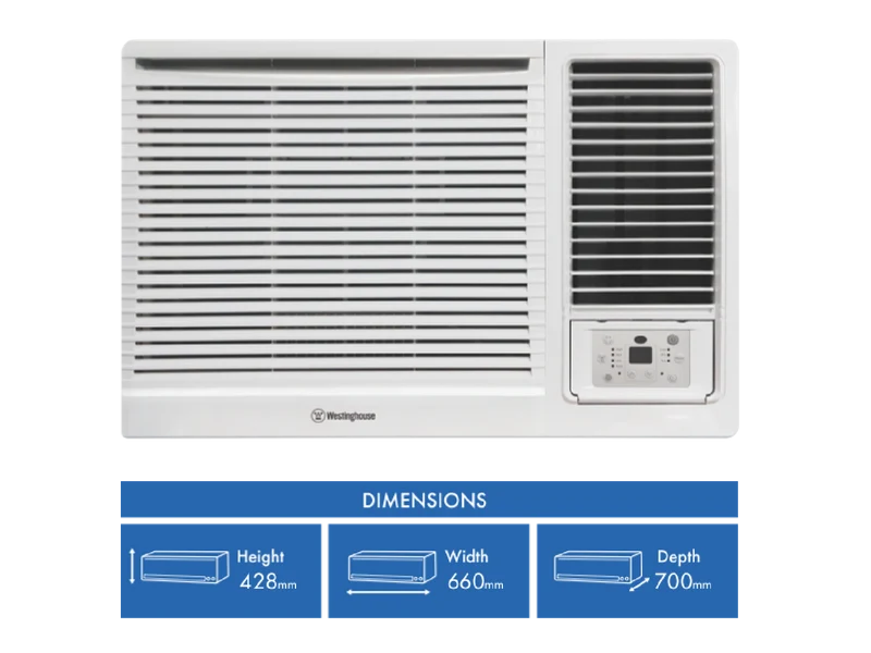 Westinghouse 3.9 kW 2.0E Cool Only Box Air Conditioner W/ LCD Remote