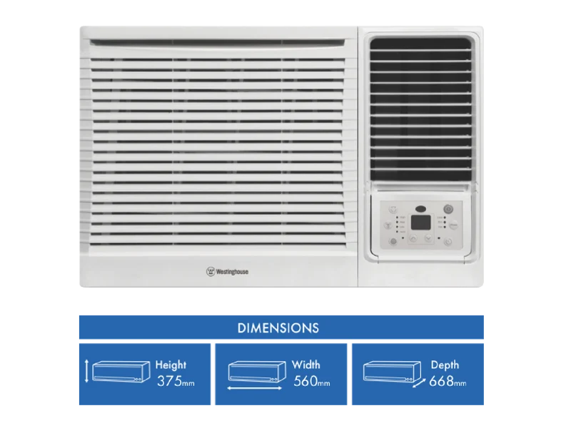 Westinghouse 2.7 kW 2.0E Cool Only Box Air Conditioner W/ LCD Remote