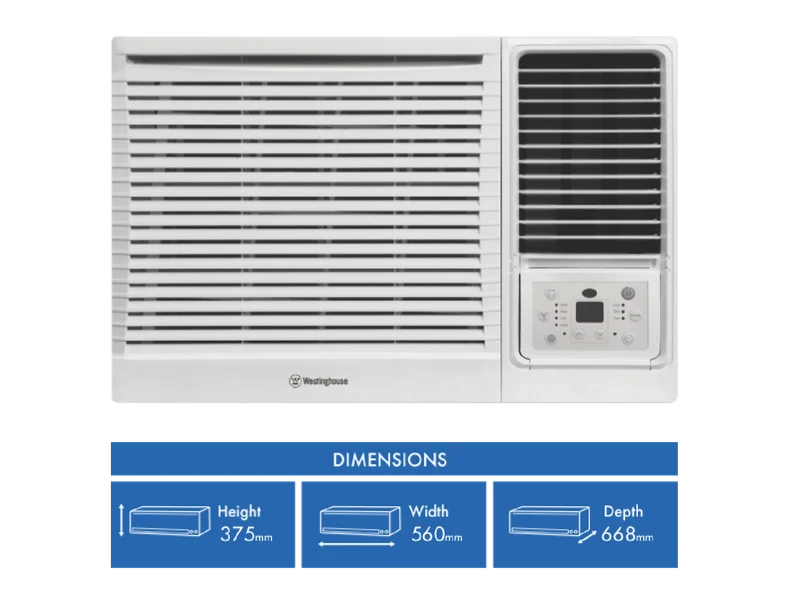 Westinghouse 2.2 kW 2.0E Cool Only Box Air Conditioner W/ LCD Remote