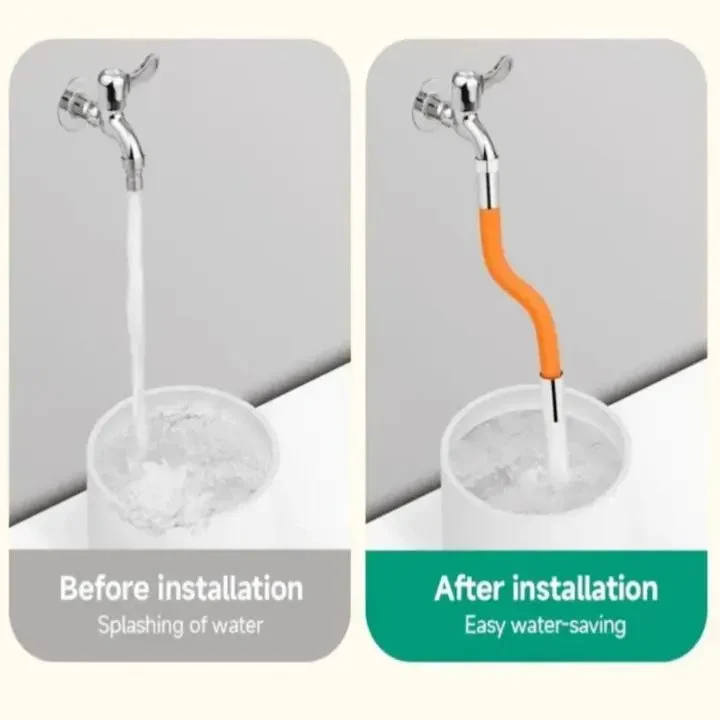 Flexibler Wasserhahnverlängerung – 50 cm 360° schwenkbar & wassersparend