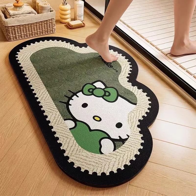 Cute Cartoon Badematte Karnz