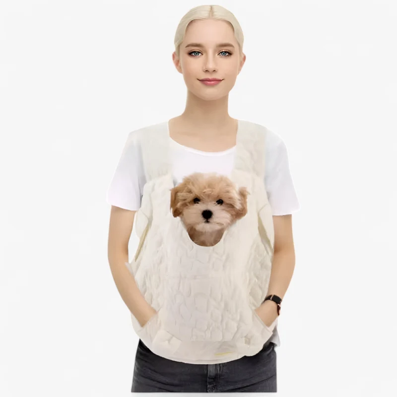 Karnz | Pawrello Haustier Tragetasche bis 10 kg | Wetterfest & Komfortabel | Für Katzen & Kleine Hunde | Mit Ergonomischen Trägern