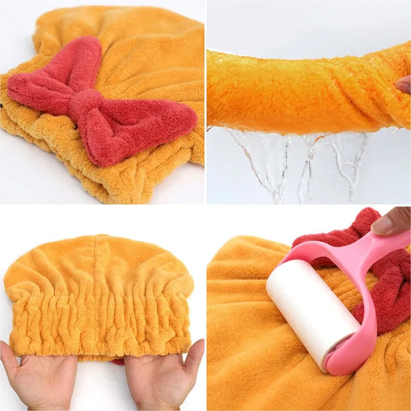 Super saugfähiges Haarhandtuch Wrap für nasses Haar | Karnz