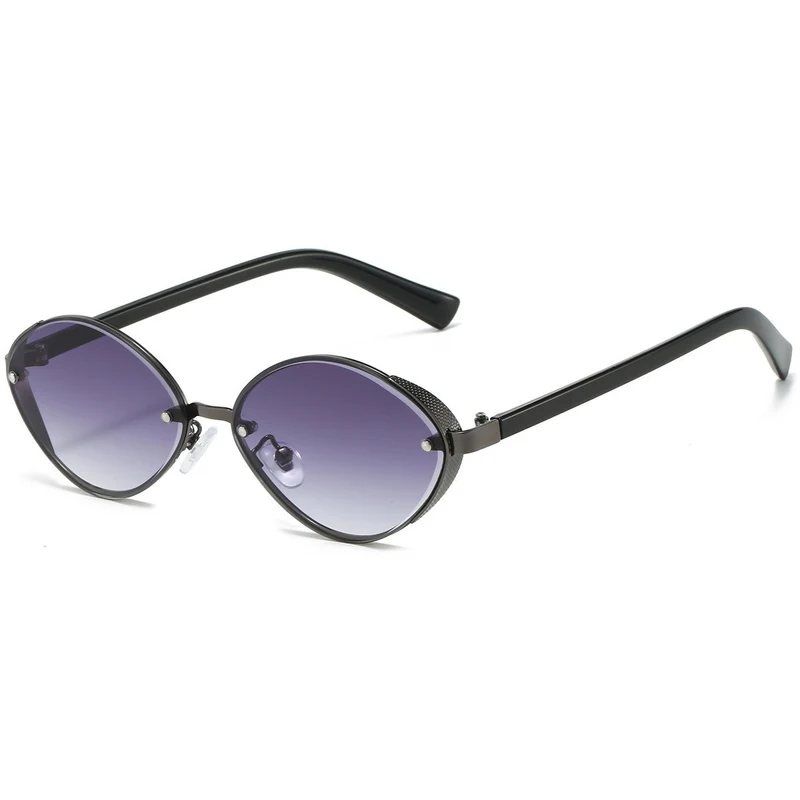 Elegante ovale Rahmen-Sonnenbrille
