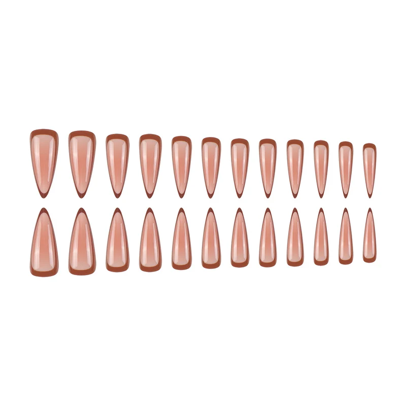 Stiletto Press-On Nail Art Karnz