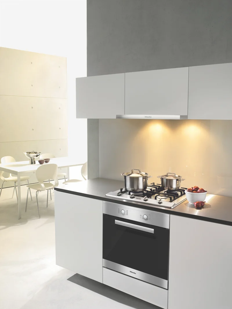Miele 65cm 4 Burner Gas Cooktop Stainless Steel