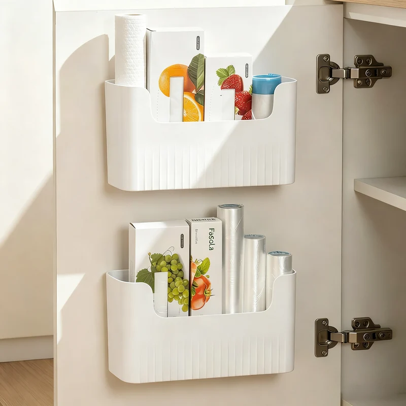 Wandhalter für Küchenschrank, PP, klebbar