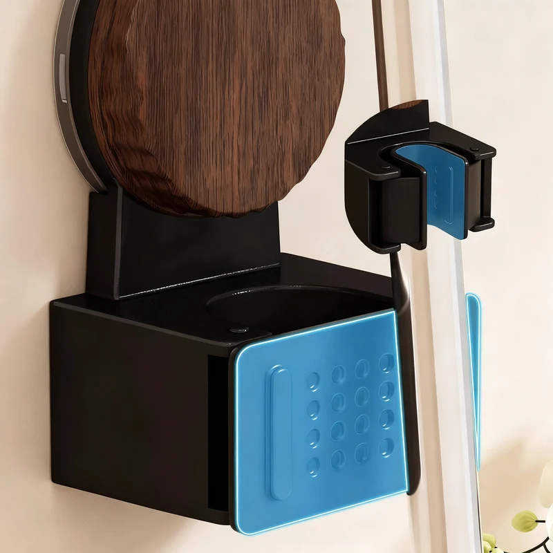 Wandhalter für Besen und Mopp aus Aluminium
