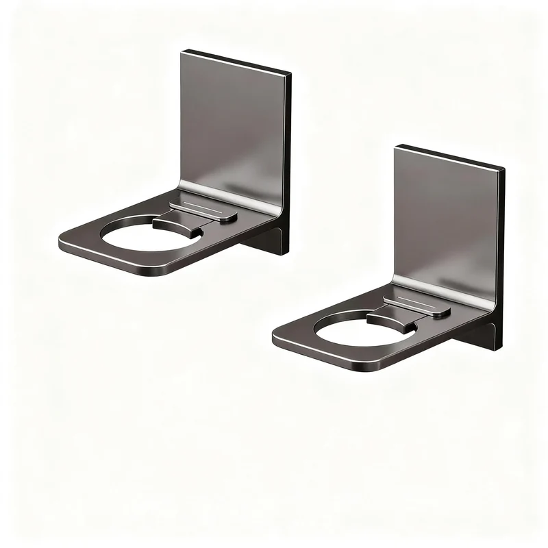 Verstellbares Badezimmer-Regal aus Aluminium