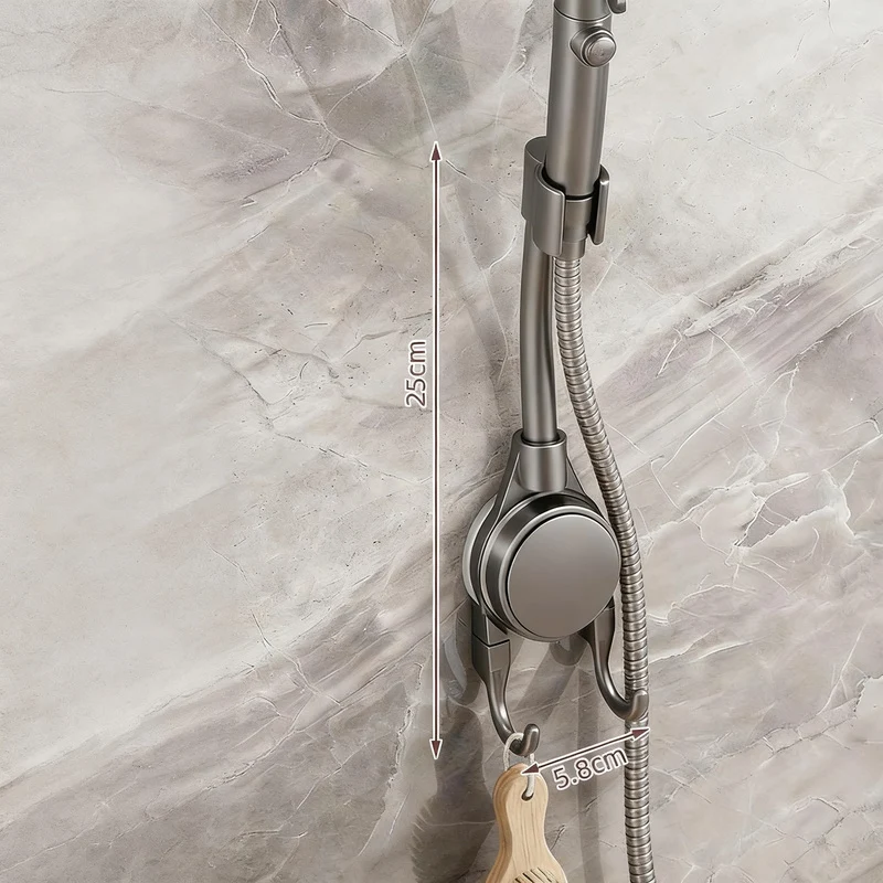 Duschkopfhalter ohne Bohren mit Saugnapf