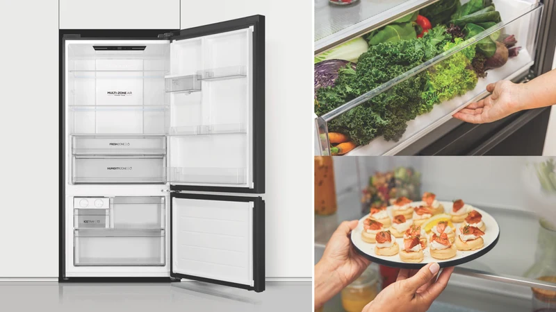 Haier 514L Bottom Mount Refrigerator