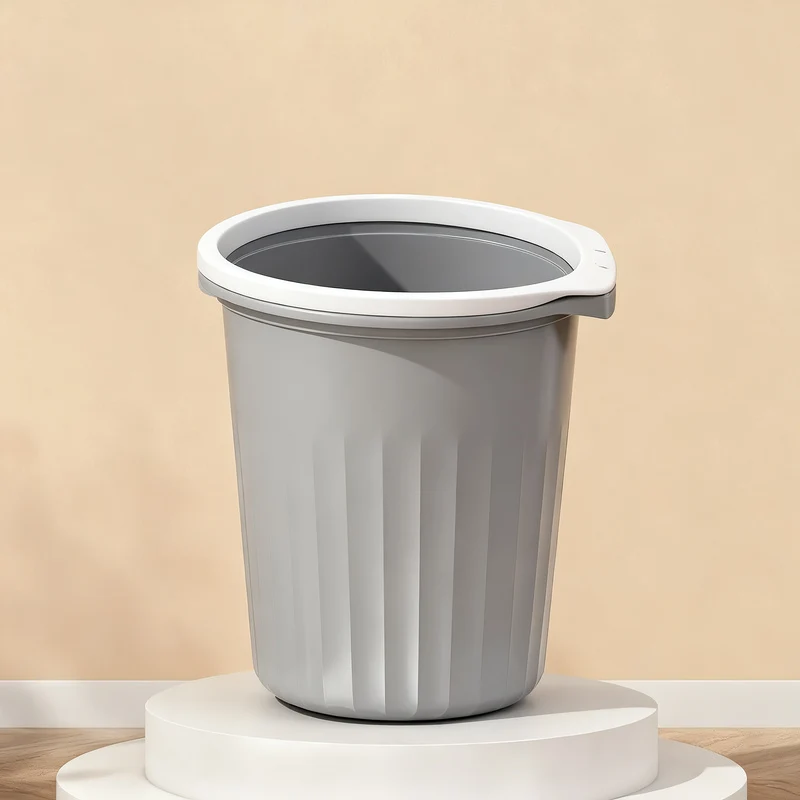 Kunststoff-Papierkorb, 4 L, zylindrisch