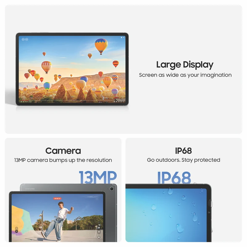 Samsung Tab S10 FE+ 5G 8GB 128GB - Grey