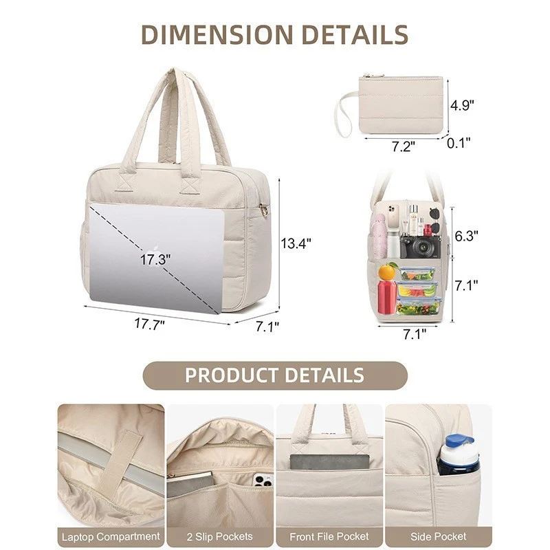 Stylische isolierte Lunch-Tasche mit Organizer Karnz