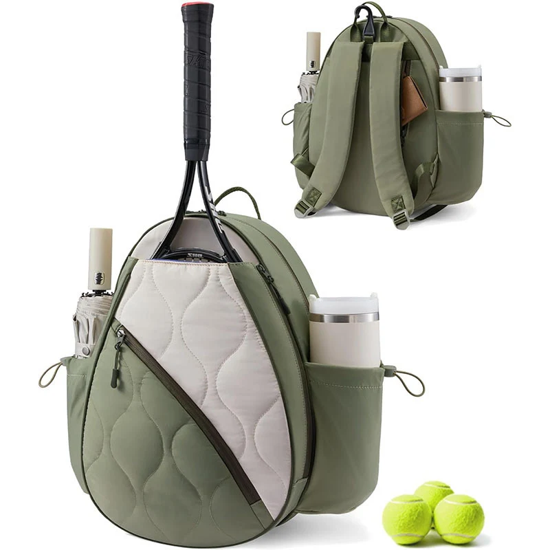 Gestepptes Tennisschläger-Rucksack Karnz