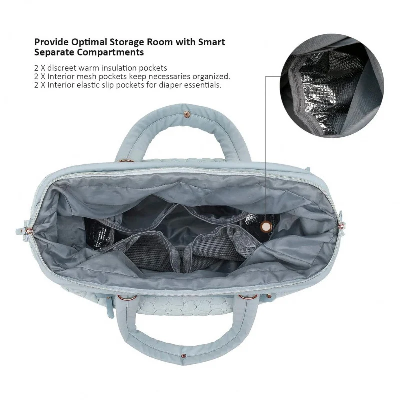 Gepolsterte Multifunktions-Reise-Duffel-Tasche Karnz