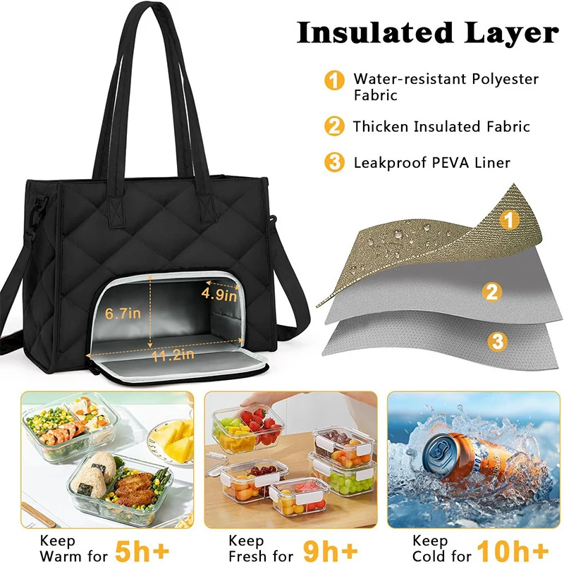 Isolierte Mehrzweck-Lunch-Tasche Karnz