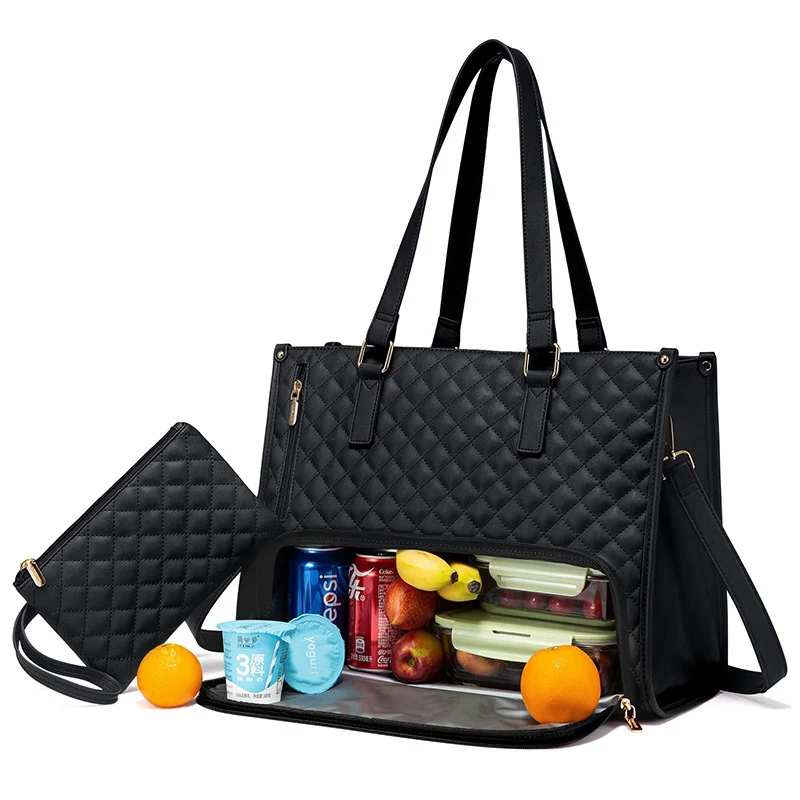 Isolierte Mehrfach-Fach Mittagessen Tasche Karnz